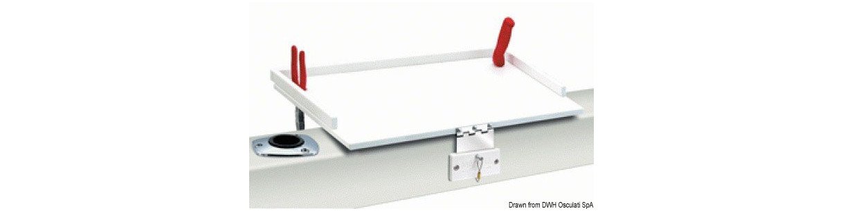 Plan de travail en plastic FDA (polyéthylène HD)