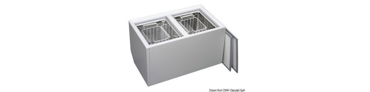 Réfrigérateur/  congélateur de type bahut ISOTHERM
