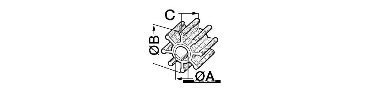 Turbines pour moteurs hors-bord Whitehead