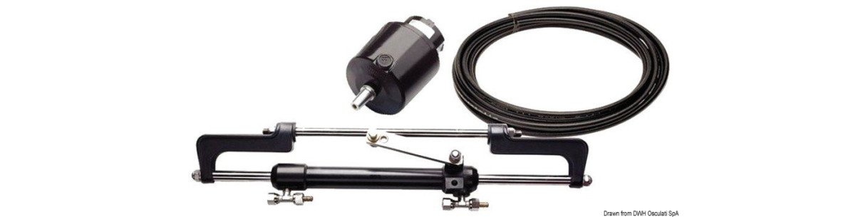 Timoneries hydrauliques VETUS pour moteurs hors-bord