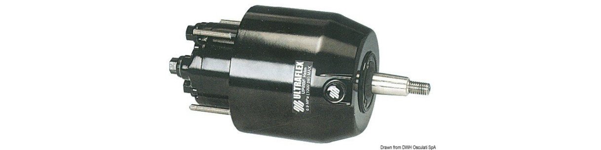 Timonerie hydraulique ULTRAFLEX pour moteurs hors bord jusqu'à 300 HP