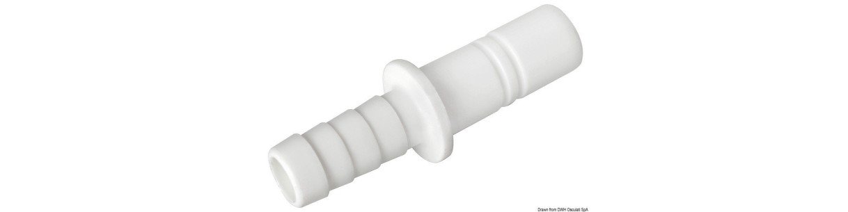 Raccord cylindrique pour tuyaux flexible de 12 mm WHALE