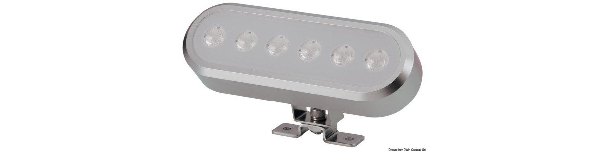 Projecteurs pour éclairage cockpit, ponts et projecteurs pour barre de flèche