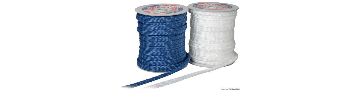 Tresse/tresse plate en polypropylène 32 torons