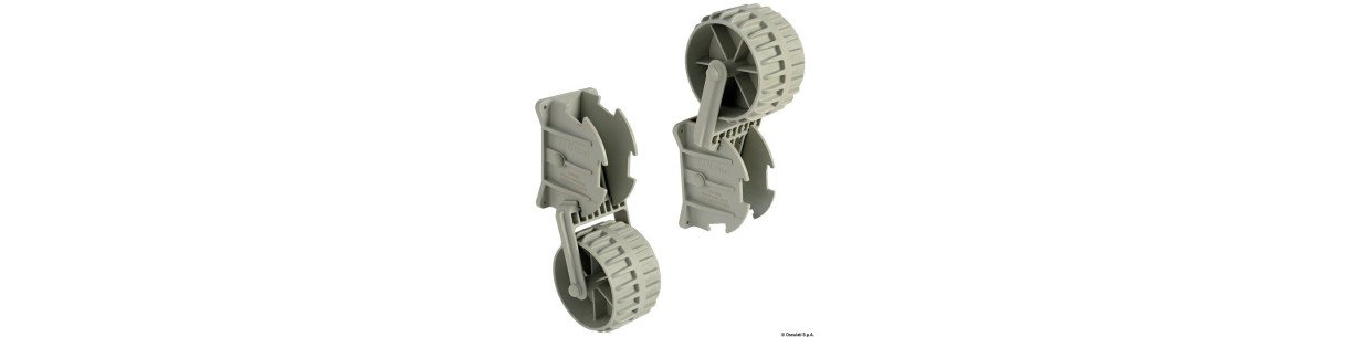 Roues de halage pour annexes