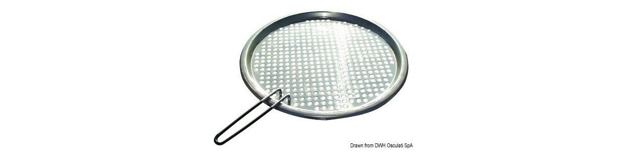 Grilles inox amovibles anti-adhérentes revêtues de Teflon