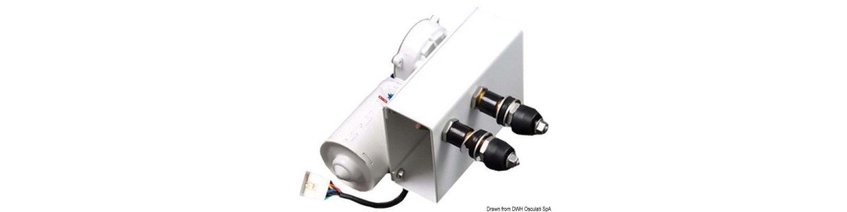 Moteur série 100 W pour bras max 900 mm et brosses max 1000 mm