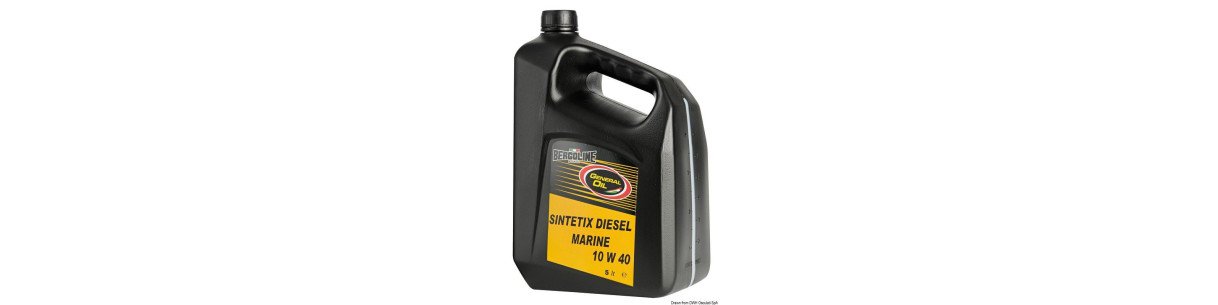 BERGOLINE - GENERAL OIL Sintetix Diesel Marine 10W40