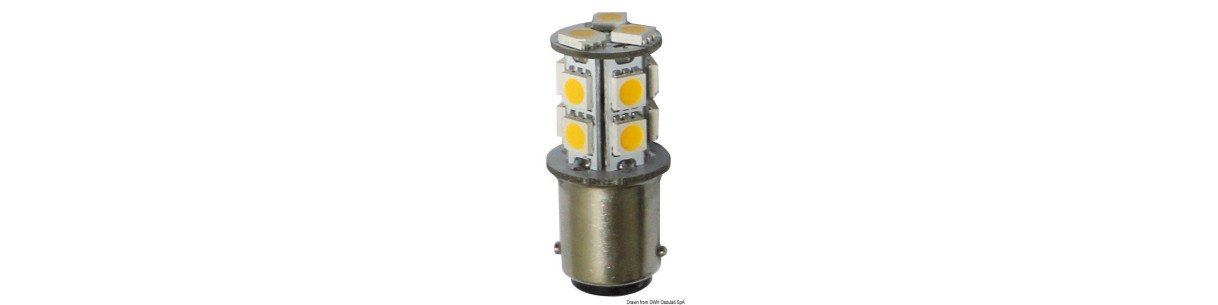 Ampoule LED SMD culot BA15D pour spots