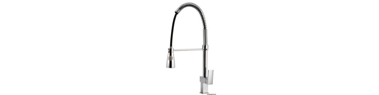 Robinet cuisine avec spray Square