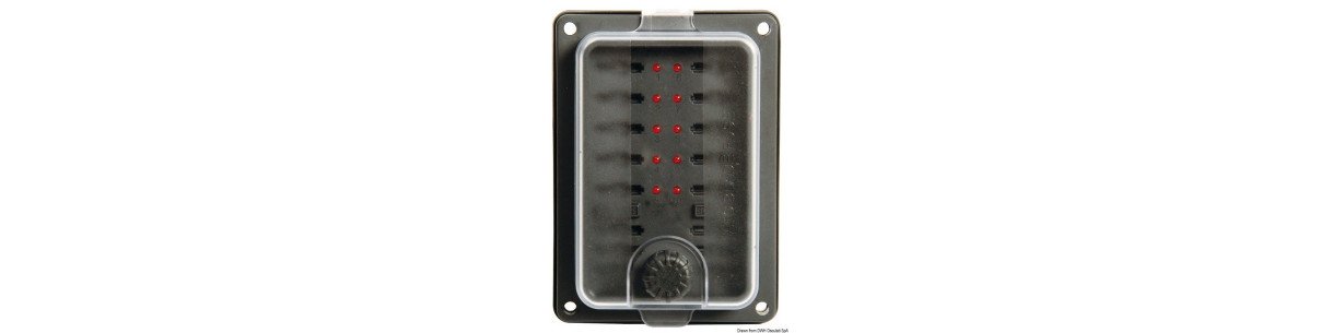 Boîte porte-fusibles (à fiche) étanche