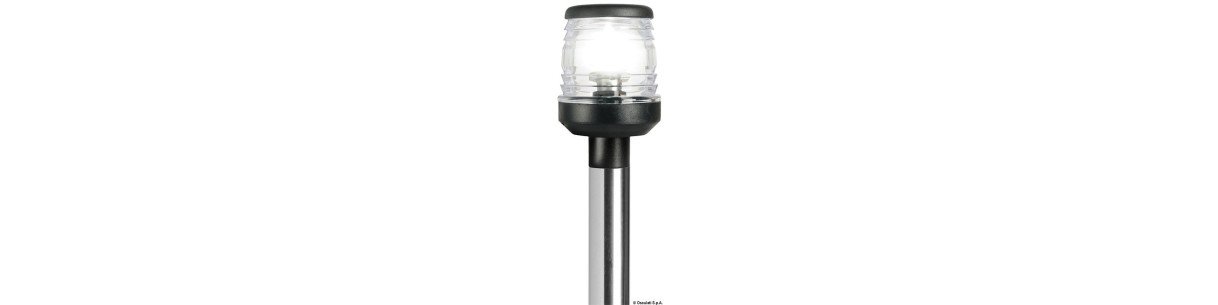 Hampe rabattable Aerodinamics LED, inclinaison réglable