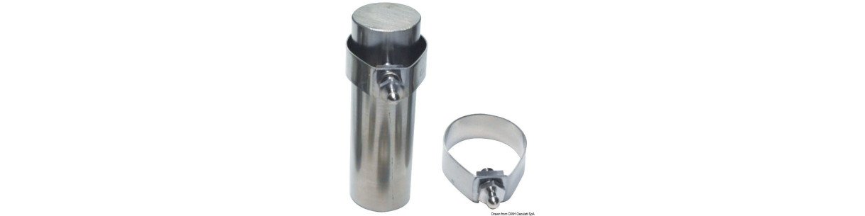 Colliers de serrage en inox avec mâle
