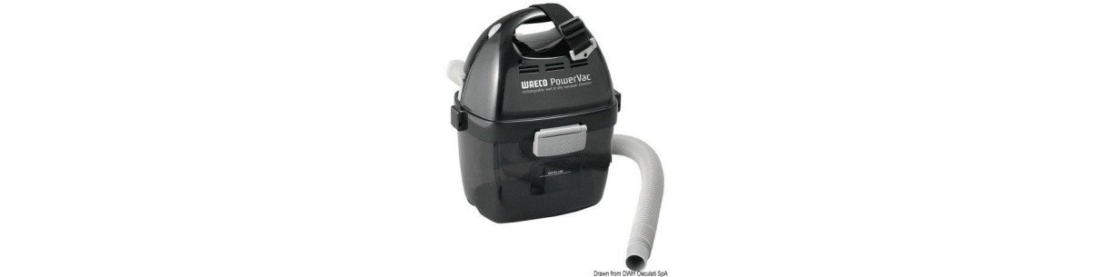 Aspirateur portable WAECO alimenté automatiquement Power-vac