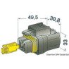 Connecteurs étanches pour câbles jusqu'à 10 mm2
