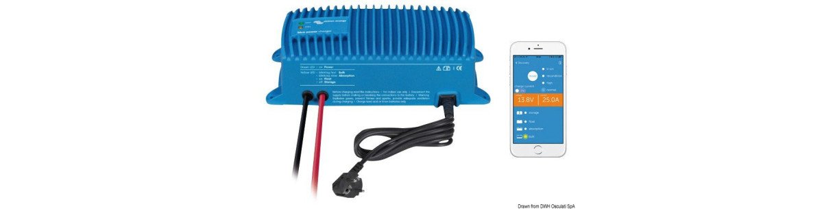 Chargeur de batterie VICTRON Bluesmart étanche avec connexion Bluetooth