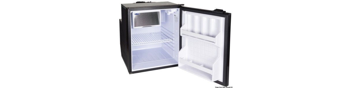 Réfrigérateur ISOTHERM avec compresseur hermétique "Secop" sans entretien de 65 litres