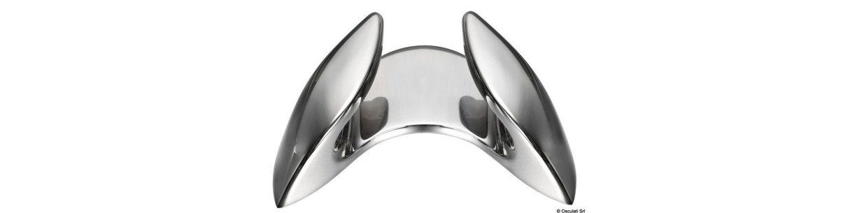 Chaumard de proue en inox série Capri