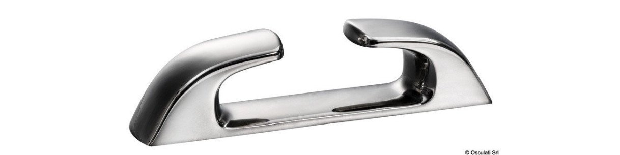 Chaumard droits en inox série Capri