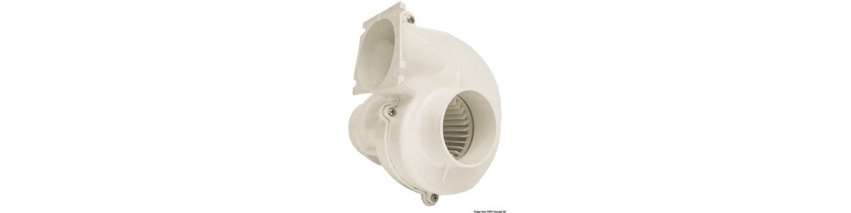 Ventilateur aspirant pour  gaz de fond de cale, modèle homologué RINA